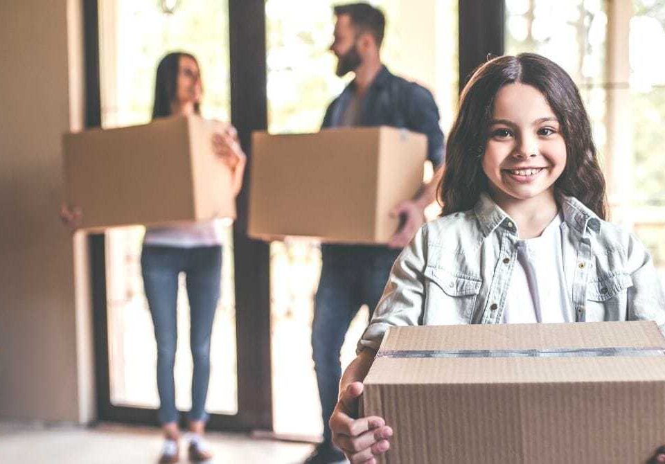 moving with kids