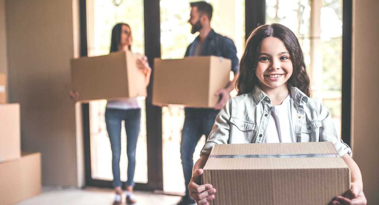 moving with kids