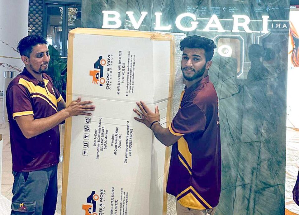 Relocations and Storage Services in Dubai International moving