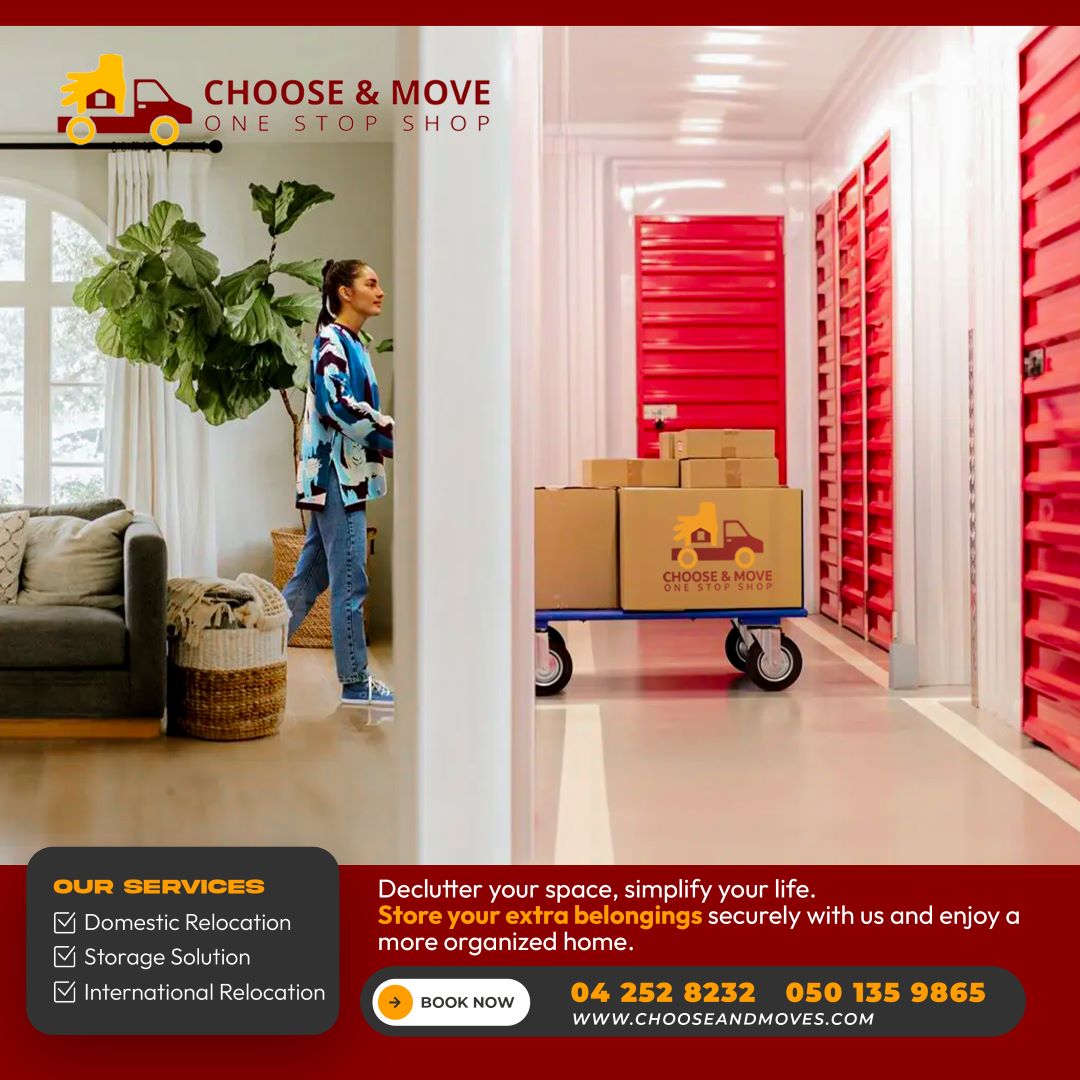 Optimize Space with Self-Storage Solution – Best Relocations and Storage Services in Dubai Optimize Space