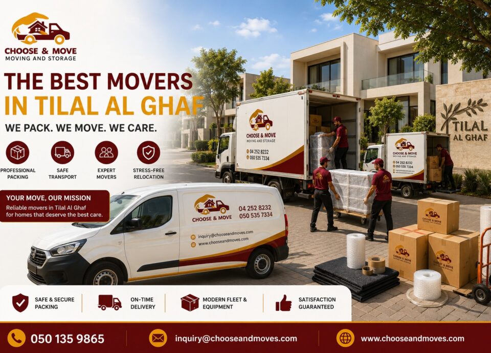 efficient and professional movers in tilal al ghaf