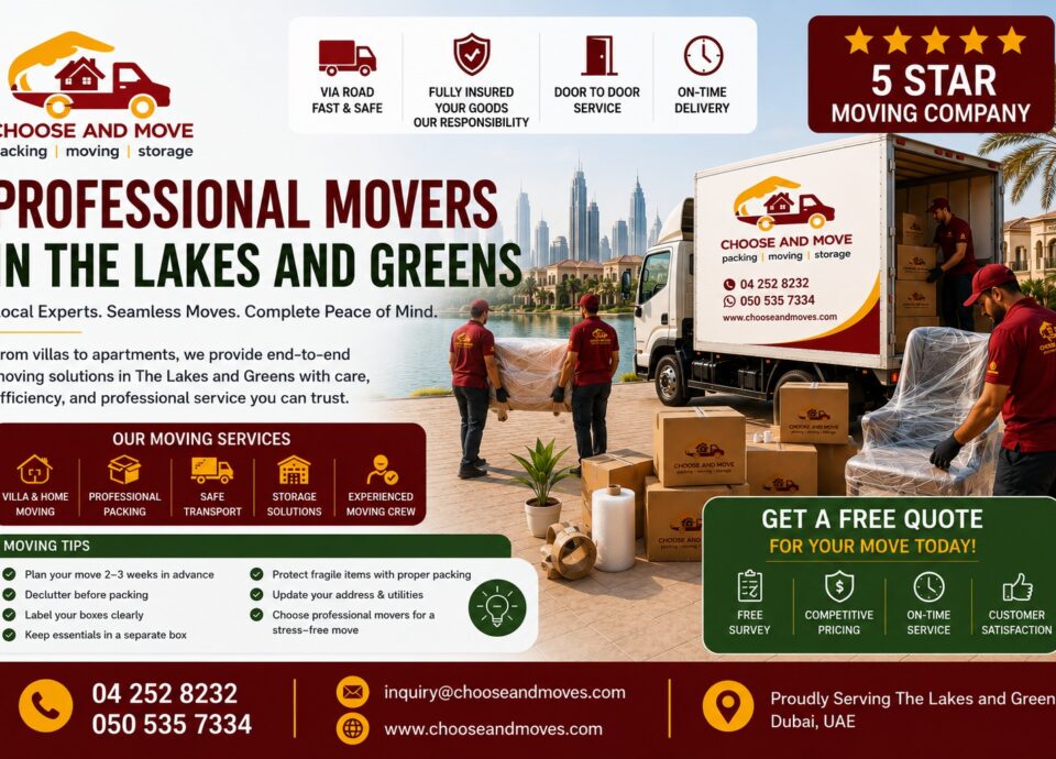 professional movers in the lakes and greens