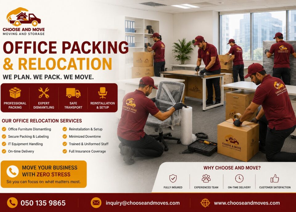 professional office packing services