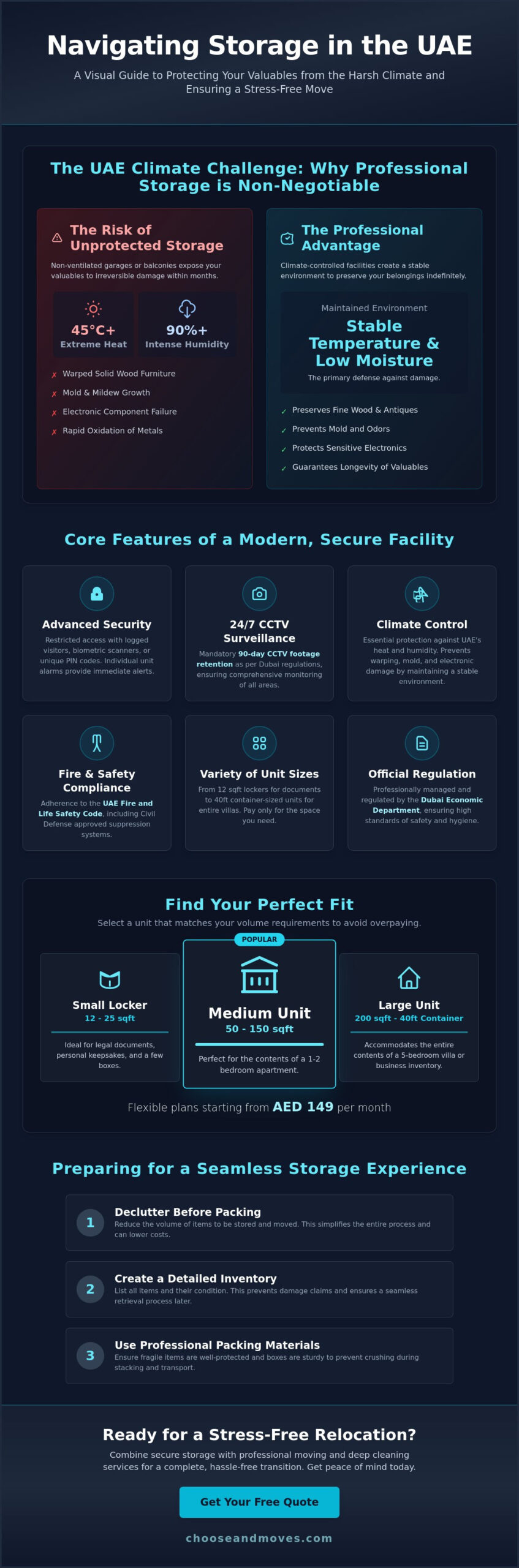 The Comprehensive Guide to Secure Storage Solutions in the UAE