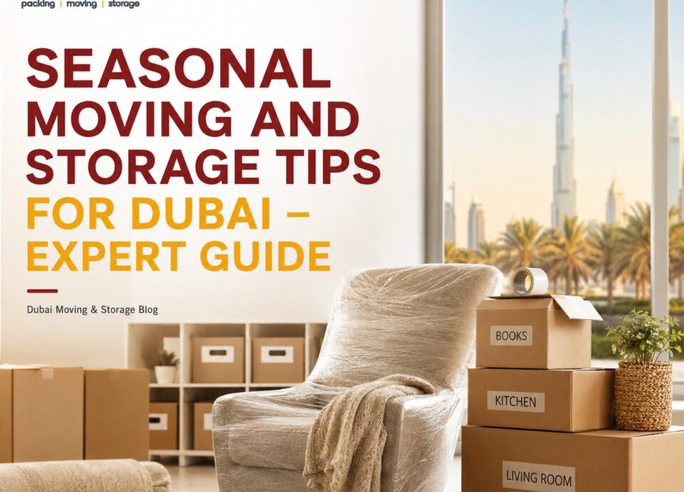 Seasonal Moving and Storage Tips for Dubai – Expert Guide